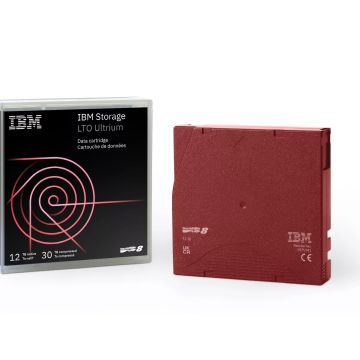 IBM Cartouche LTO ULTRIUM 8 12TB/30TB BaFe (Barium Ferrite)
