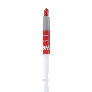 Pate Thermique 3.5g Seringue Spatule. Conductivité > 3.8 W/m-K Facile à utiliser et réutilisable
