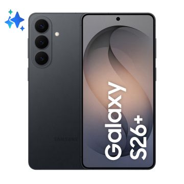 Smartphone galaxy S26+ NOIR 5G 12Go 256Go 6,7'' Wifi7 4900 mAh charge ultra rapide 60w et sans fil 25w Privacy display Android 16 SM-S947BZKDEUB