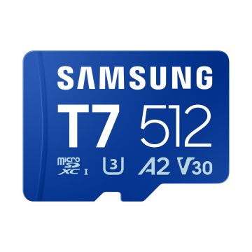 Carte memoire Samsung 512Go Micro-SD T7 MB-MB512T/WW