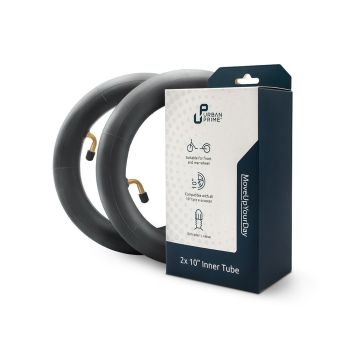 KIT DE 2 CHAMBRES A AIR 10 URBAN PRIME COMPATIBLE TOUTES TROTTINETTES 10".