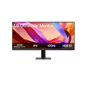 ECRAN LG 29" IPS Noir 2560x1080 21:9 5ms 250cd/m² 100Hz 1000:1 HDR 10 HDMI DP Black Stabilizer Mode Lecture Pied inclinable VESA 100x100 29U511A-B