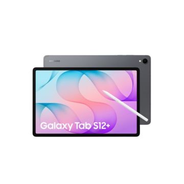 Tablette Galaxy Tab S12+ 12,6 256Go Gray WIFI Android 16 RAM 12Go 2800x1752 4 speakers + Camera 13MP + 12MP  / S pen"