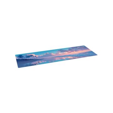 AS-200-Miami Beach Tapis de souris XXL 40cm x 90cm, Surface de haute pr&eacute;cision, rev&ecirc;tement inf&eacute;rieur anti-d&eacute;rapant, Lavable en machine
