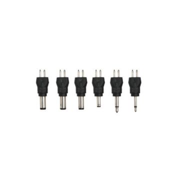Bloc d'alimentation Universel 600mA +6 fiches - Entrée 240V 7.5W Sorties 3/4,5/5/6/7,5/9/12V