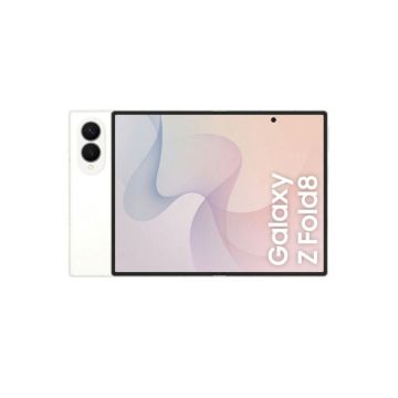 Phone Galaxy Z Fold8 BLANC Snapdragon 8 Elite Gen5 12Go 256Go Ecran Pliable 7,6'' et 5.5'' 120hz Dynamic AMOLED 2X AI intégrée Batt 4800mAh SM-F971BZWBEUB