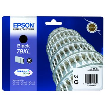 EPSON Cartouche Encre Tour de Pise 79XL Noir 2 600 pages