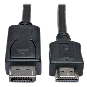 Tripp Lite by Eaton - Câble adaptateur DisplayPort vers HDMI (M/M), 1,80 m.