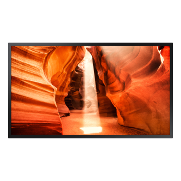 ECRAN SAMSUNG 55'' LFD 16:9 24h/7j Full HD 1920x1080 4000cd/m² DVI D-Sub 2xHDMI USB DisplPort RJ45 Vitrine OM55N-S / LH55OMNESGBXEN