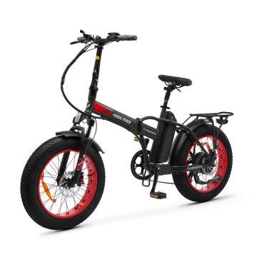 Vélo électrique pliable Argento MiniMax GT Moteur Bafang 48V/250W/80Nm , Batt 48V 12.8Ah, Dérailleur Shimano 7 vitesses. 25Km/h Pneu 20 