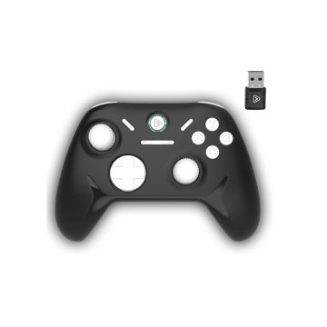 GP-PC-WL-BK Manette sans fil noire pour PC, 2.4Ghz, joystick "hall effect", 19boutons, compatiblePS3/Andro&iuml;d/Switch/Switch 2