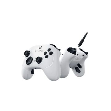 RAZER Wolverine V3 Tournament Ed. Xbox Blanc - Manette Esports filaire pour Xbox X|S & PC, boutons d'action tactiles Mecha