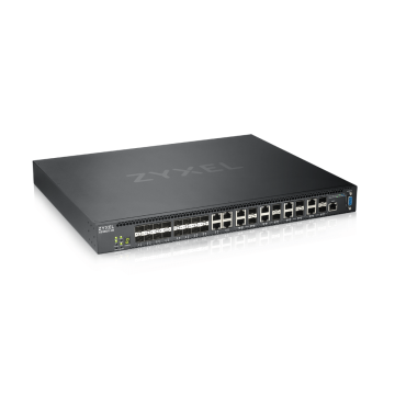 Zyxel XS3800-28 - Switch 28 ports C2+ - 4x 10GBase-T +16x 10 Gigabit SFP+ + 8 x combo 10 gigabits SFP+.