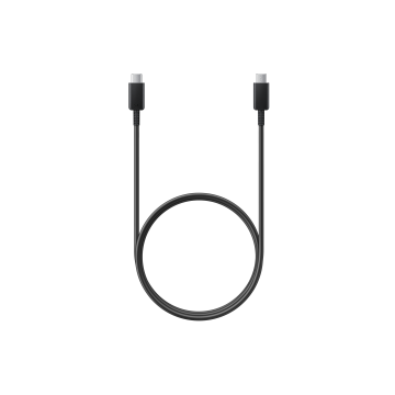 Cable USB C vers USB C, longueur 1m, charge ultra rapide 45W Coloris Noir EP-DN975BBEGWW