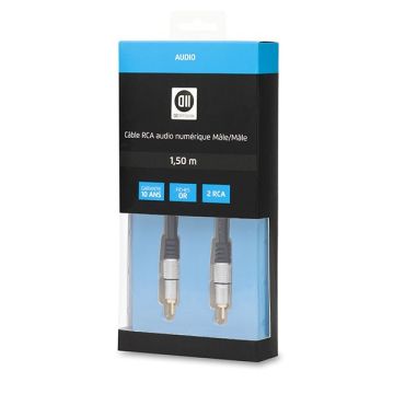 Câble RCA numérique 1.5M