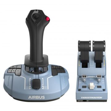 THRUSTMASTER TCA OFFICIER PACK AIRBUS PC Joystick +Double manette des gaz Réplique A320 Inverseur poussee HEART 2960842