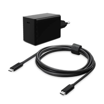 Bundle chargeur/câble Heden, chargeur universel USB-C 45W, Câble USB-C 1.2 mètre inclus