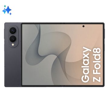 Phone Galaxy Z Fold8 GRAPHITE Snapdragon 8 Elite Gen5 16Go 512Go Ecran Pliable 7,6'' et 5.5'' 120hz Dynamic AMOLED 2X AI intégrée Batt 4800mAh SM-F971BZKCEUB