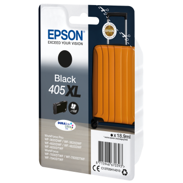 EPSON Cartouche Encre Durabrite Ultra Valise 405XL Noir 18,9ml