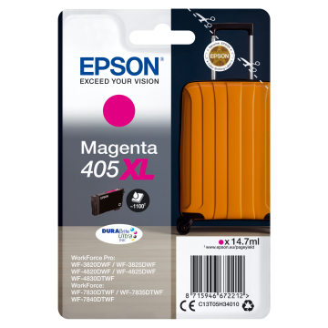 EPSON Cartouche Encre Durabrite Ultra Valise 405XL Magenta 14,7ml