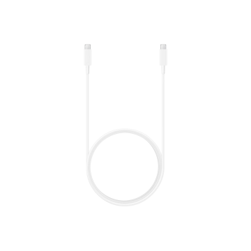 Câble de charge USB-C vers USB-C, longueur 1,8m, charge ultra rapide 45W Coloris Blanc SAMSUNG EP-DX510JWEGEU