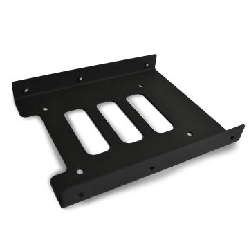 Adaptateur HEDEN pr 1 disque dur SSD/HDD 2.5 en baie 3.5" + câble SATA 70cm + câble d'alimentation Sata - 4 pins de 20cm