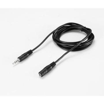 Rallonge Jack 3,5 mm mâle/femelle 4 broches - 2M Transmission son et micro