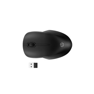 HP-C HP 255 Souris sans fil Noire - Dual mode (2,4 GHz, Bluetooth) - 1600 dpi, 1x pile AA, Design ambidextre - STB