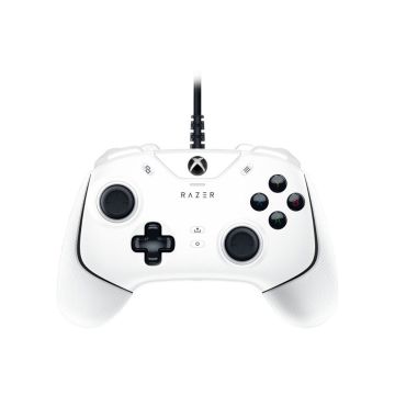 Manette de jeu filaire Wolverine V2 Xbox SeriesX/S, XboxOne, PC - Personnalisation avancée - Boutons d'action et croix directionnelle méca-tactiles Blanc
