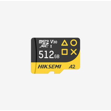 Carte Mémoire HIKSEMI M-SD 512Go série FUTURE G3 Gaming Micro SDXC TLC 200MB/s 150MB/s U3,V30,A2