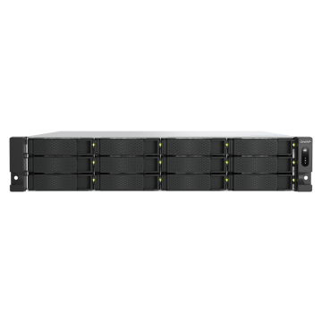 Nas Qnap TS-h1277AXU-RP-R5-16G Ryzen 7000/16Go Ram/5Go Flash 12 x3.5/2.5 + 2x M.2 Garantie 5 ans.