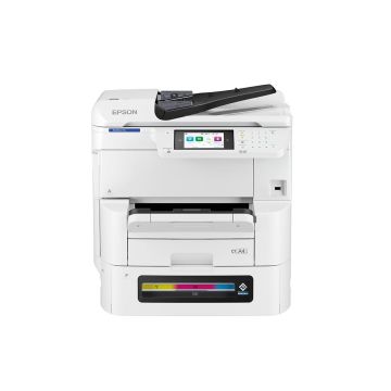 EPSON WorkForce Pro RIPS EM-C8100RDWF MFP jet d'encre A3 rechargeable 25ppm/25ppm, R-V,chargeur 50p,Wifi,Wifi-direct,Ethernet,USB, bac 250f,LCD 12,7cm