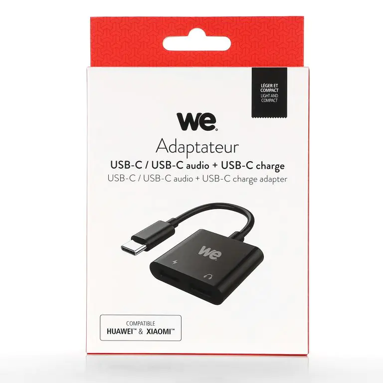 WLGQ Lot de 2 adaptateurs USB C femelle vers USB 3.1 mâle, adaptateur