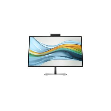 Moniteur HP 527pm Ecran conferencing 27'' QHD IPS Display Port in-out 3x USB-A 1x USB-B 2x USB-C Power delivery & RJ-45 inclin/régl hauteur/pivot HautParleur