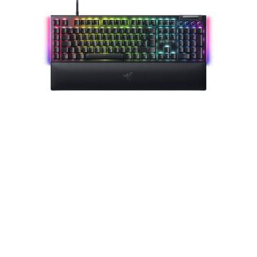 RAZER BlackWidow V4 Noir (Green Switch) - Clavier Gaming Mécanique Chroma RGB , Switches Mécaniques Verts, 6 Touches Macros Dédiées, Touches ABS à Double Inject