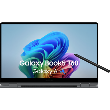Portable Galaxy Book5 360 Intel Core U7 256V 16GO 512GO SSD Intel ARC Graphics 15.6 FHD Super AMOLED Tactile  Win11 Pro Silver NP754QHA-KA2FR