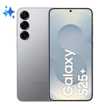 Smartphone Galaxy S25 Plus 5G Silver 12 Go 512 Go Android 15 WIFI7 IP68 batt 4900mAh CR45W Ecran Infinity-O 6.7'' QHD+ DAS Tete 1.257 Samsung Dex