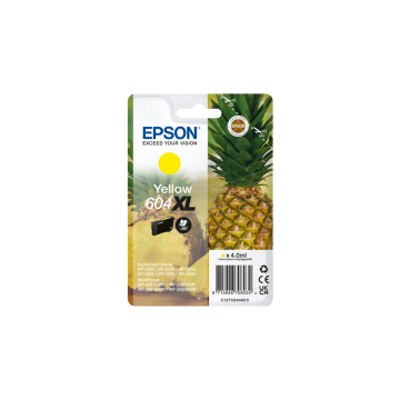 EPSON Cartouche Ananas encre 604XL Jaune 4ml