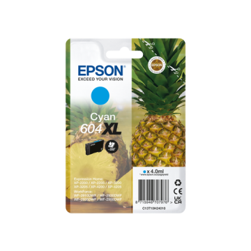 EPSON Cartouche Ananas encre 604XL Cyan 4ml