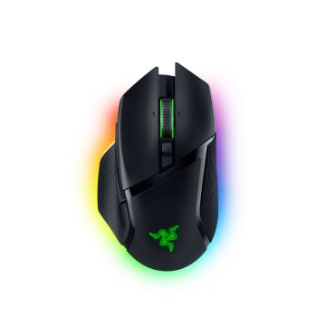 RAZER Basilisk V3 Pro Noir - Souris Gaming sans Fil, forme ergonomique, Eclairage Chroma 13 Zones, 10+1 Boutons Programmables, 30 000 DPI