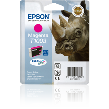 EPSON Cartouche Rhinociros T1003 DURABrite Ultra Magenta HC 11,1ml