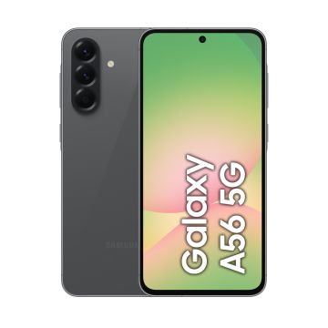 Smartphone Galaxy A56 Noir 5G 8Go 256Go Android 15 Batt 5000mAh CR 45W Ecran 6.7'' FHD+ DAS tête 0,610W/Kg