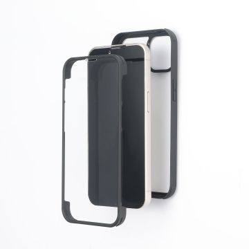 We coque de protection intégrale 360° en verre trempé IPHONE 13