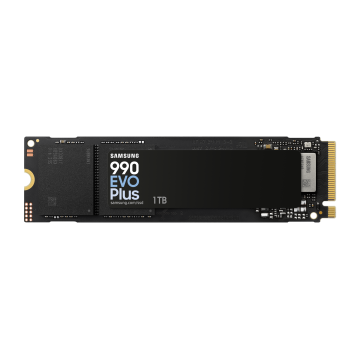 SSD SAMSUNG SERIE 990 EVO PLUS M.2 1To 2280 PCIe 4.0 x4 / 5.0 x2 NVMe 2.0 Lecture 7150Mo/s Ecriture 6300Mo/s MZ-V9S1T0BW