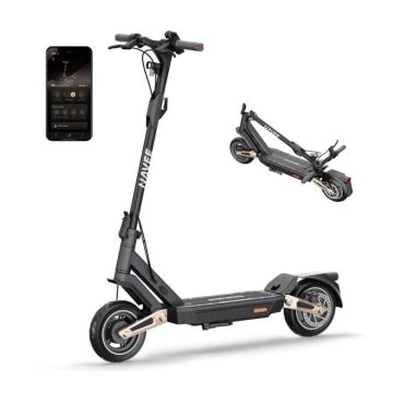 Trottinette électrique Navee ST3 Pro 600 W Noir 600W - 1350W - 25km/h - 40Km/h 48V/12,75Ah 10Tubeless  Autocigatrisant Tambour AV  Disque AR  EABS