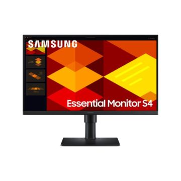ECRAN 24" Samsung S40GD Noir 1920x1080 IPS 16:9 5ms 250cd/m² 100Hz 2xHDMI 2xUSB DisplayPort Haut-parleurs 1W Pied Inclinable Orientable Pivotable LS24D406GAUXEN