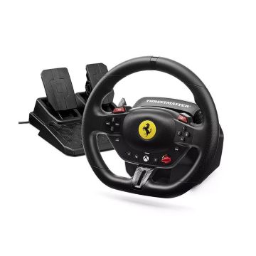 THRUSTMASTER T98 X - Volant Ferrari  296 GTS + Pédalier pour XBOX et PC