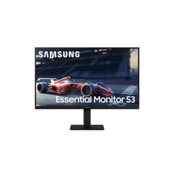 ECRAN 24" SAMSUNG S24D300GAU Noir 1920x1080 IPS 16:9 5ms 250cd/m² 100Hz 1000:1 1xHDMI 1xVGA Design épuré et bords ultra-fins Pied Inclinable