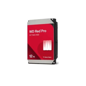 QNAP WD, HDD, Red Pro, SATA III, 3.5-inch, 12TB, WD122KFBX