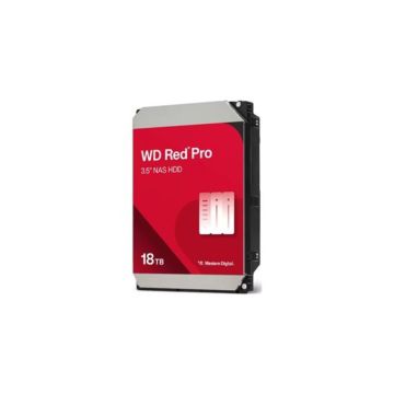QNAP WD, HDD, Red Pro, SATA III, 3.5-inch, 18TB, WD181KFGX